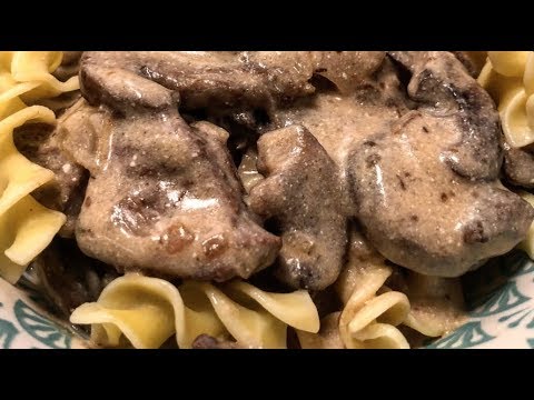 Jeffrey Eisner making Instant Pot Beef Stroganoff