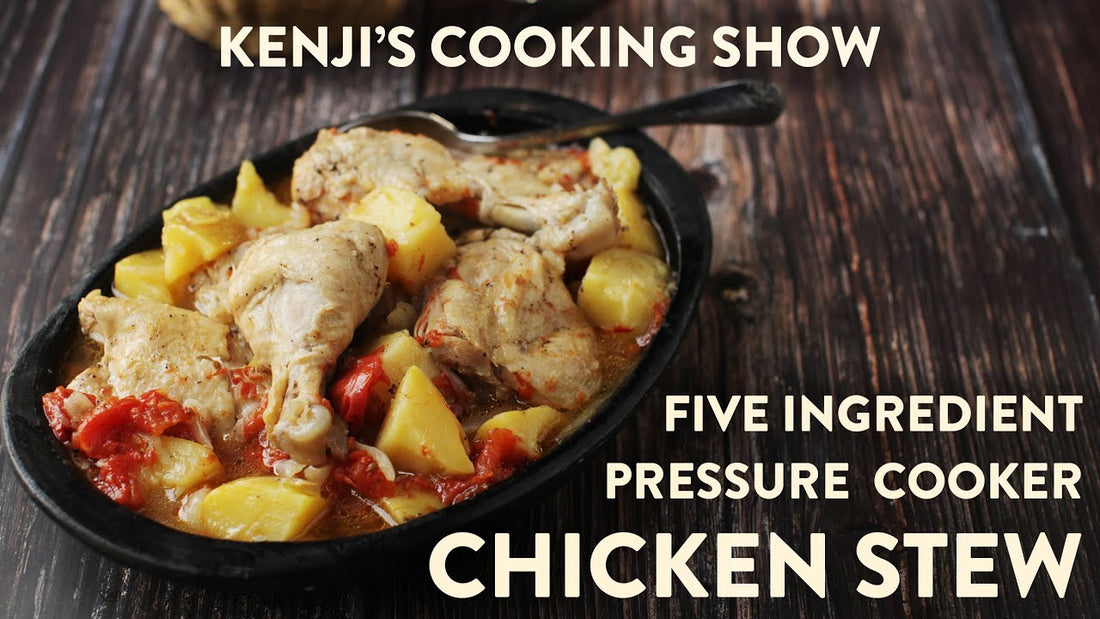 Chef J. Kenji Lopez-Alt cooking Instant Pot Chicken Stew