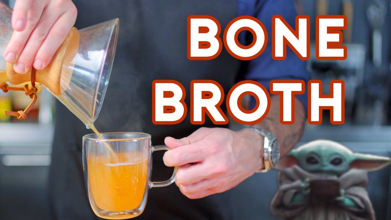 Binging with Babish making Instant Pot Bone Broth