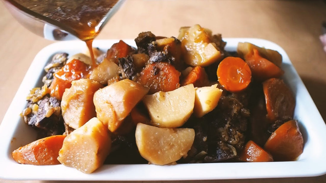 Flo Lum making Instant Pot Galbi Jjim Korean Braised Beef Short Ribs