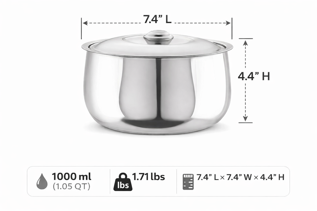 Casserole - 1000ml (1.05 QT)