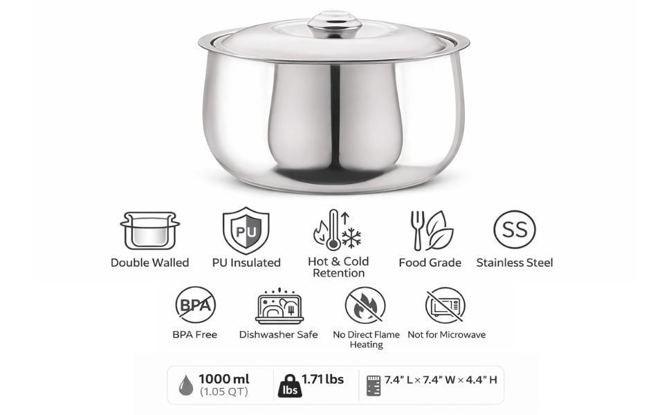 Casserole - 1000ml (1.05 QT)
