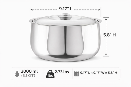 Casserole - 3000ml (3.1 QT)