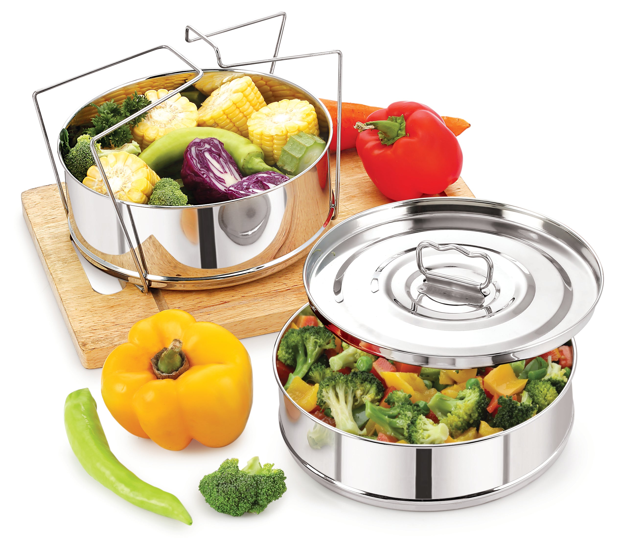 Stackable Insert Pans - 8QT