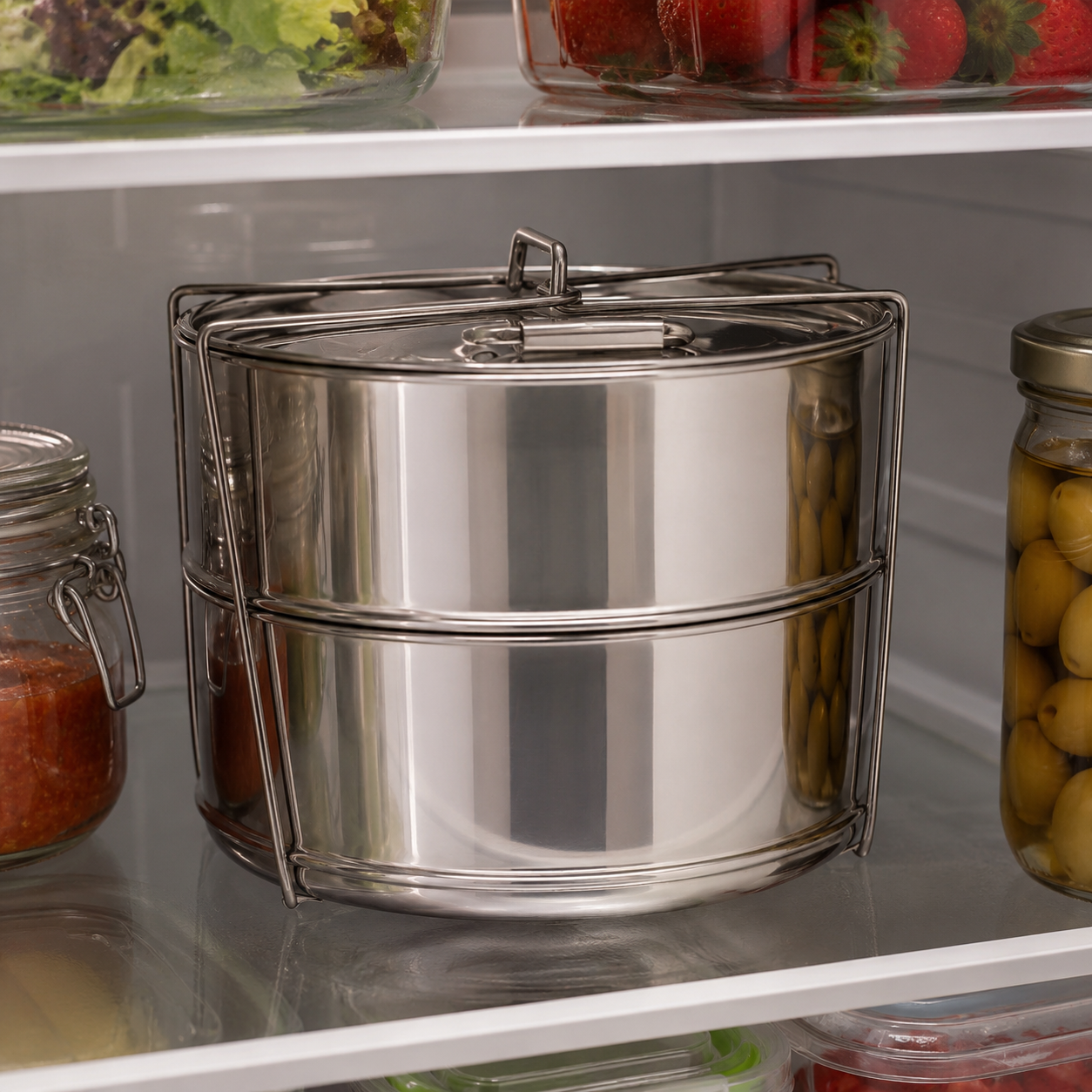 Stackable Insert Pans - 6QT